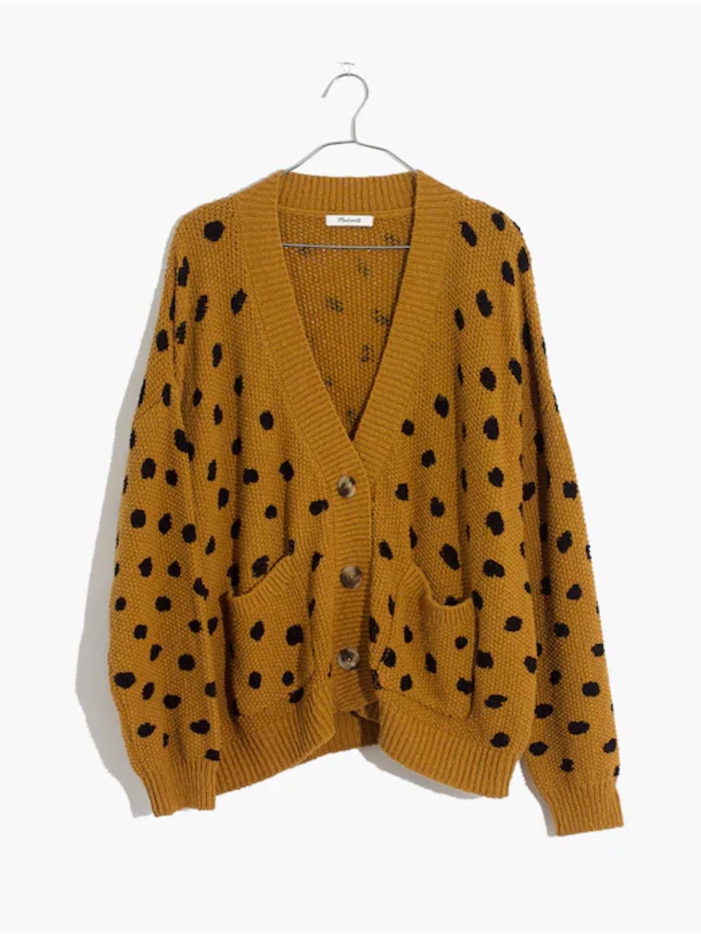 NWT Madewell Hillview Cardigan Sweater in Painted Spots
